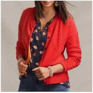 Cabi style 5449 NWT size S cable knit cardigan